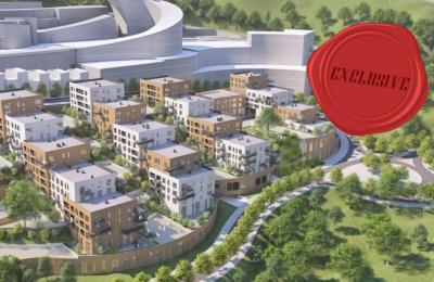 SHITET APARTMENT 1+1 ME VERANDE