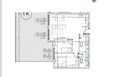 Shitet Apartament 2+1 me Verandë