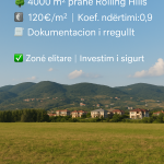 SHITET TOKË PREMIUM NË LUNDËR – PRANË ROLLING HILLS