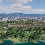 SHITET VILE ME PISHINE TE SWAN LAKE RESIDENCE