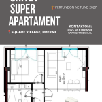 APARTAMENT 1+1 NË SHITJE